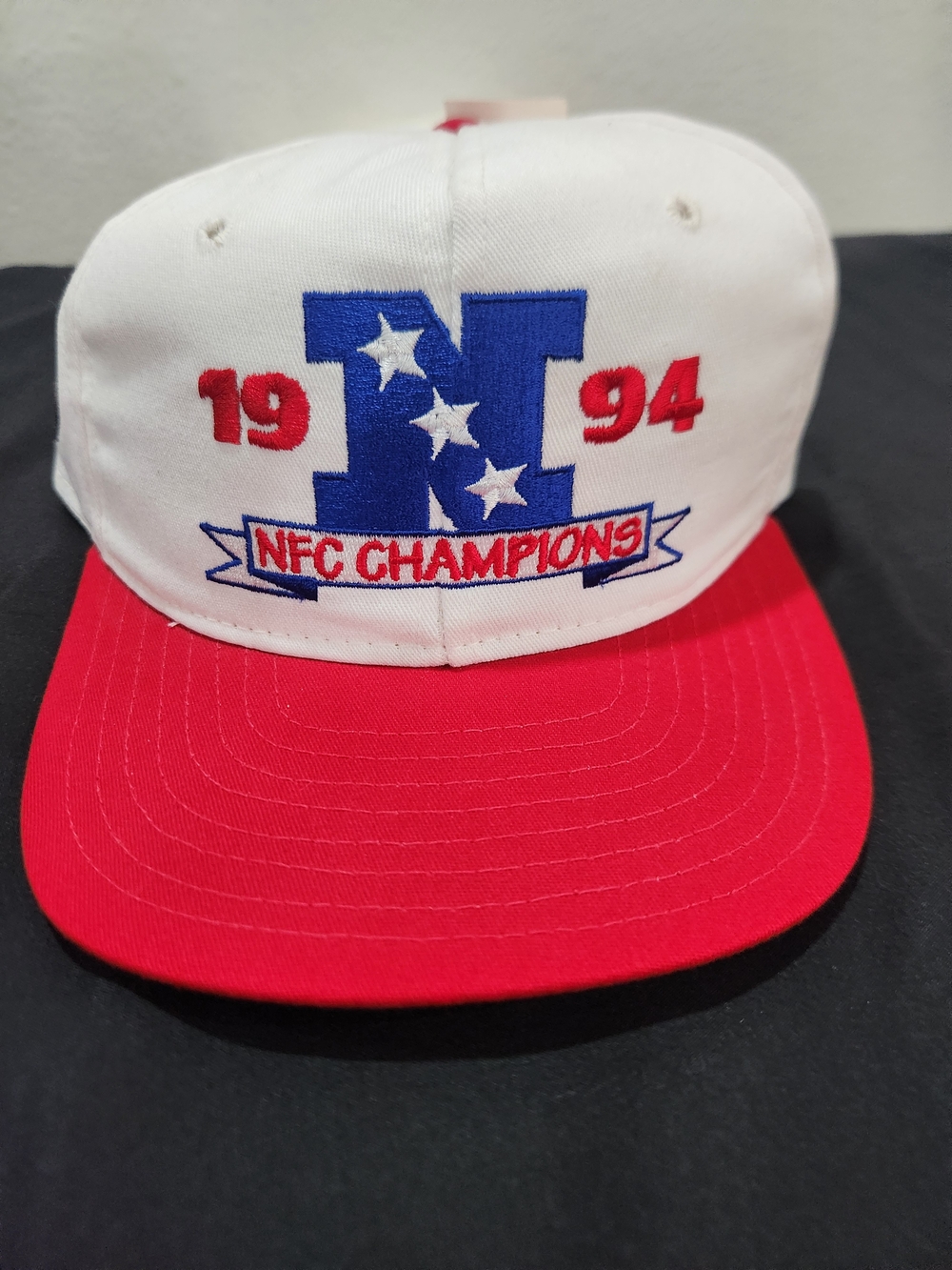 1994 San Francisco 49er NFC Champions Hat With Original Tag